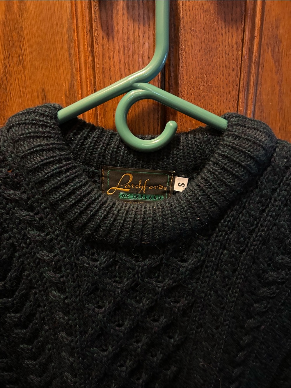 Knit Crewneck Sweater - Black - Men's